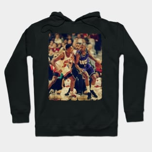 Scottie Pippen vs Glenn Robinson Hoodie